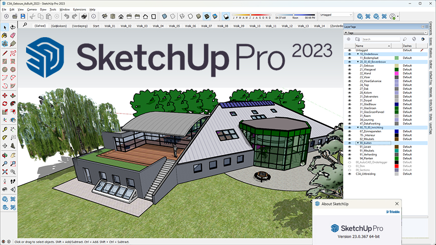 SketchUp Pro 2023 Full Version Lifetime for Windows