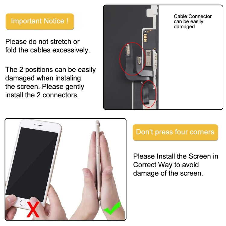 หน้าจอ LCD วัสดุ GX OLED และชุดประกอบ Digitizer สำหรับ iPhone 12/12 Pro, For iPhone 12 / 12 Pro (GX Hard OLED)