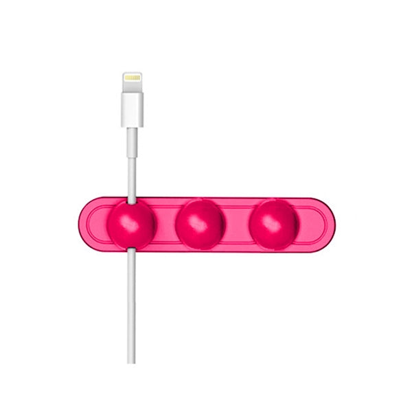 Magnetic Wire Take-up Cable Winder ที่ยึดแม่เหล็กที่เก็บข้อมูลเดสก์ท็อป