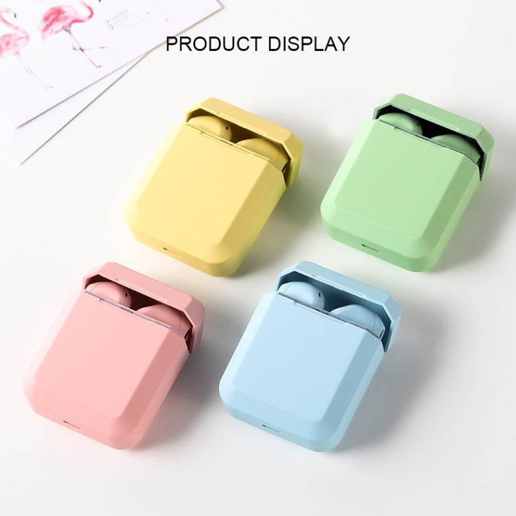 InPods 2 TWS V5.0 ชุดหูฟังไฮไฟบลูทูธไร้สายพร้อมเคสชาร์จ รองรับการจับคู่อัตโนมัติและระบบควบคุมแบบสัมผัส