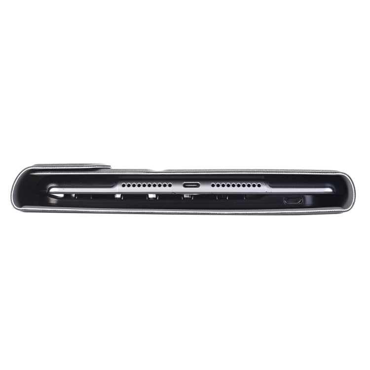 A05 บลูทูธ 3.0 Ultra-thin ABS คีย์บอร์ด Bluetooth ที่ถอดออกได้หนังกรณีแท็บเล็ตสำหรับ iPad mini 5 พร้อมผู้ถือ, For mini 5