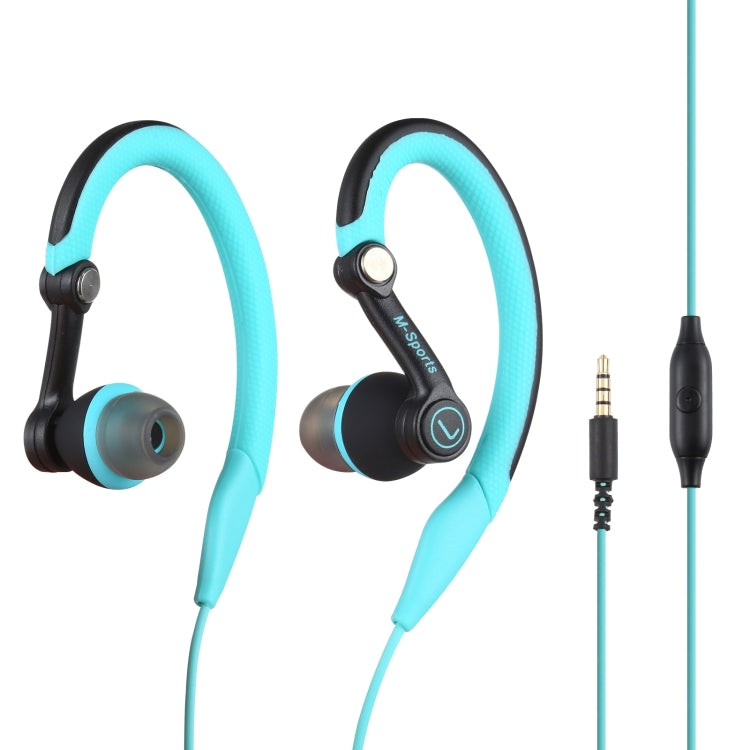Mucro MB-232 หูฟังสเตอริโอแบบมีสายสำหรับใส่ในหูสำหรับวิ่งออกกำลังกาย, 3.5mm