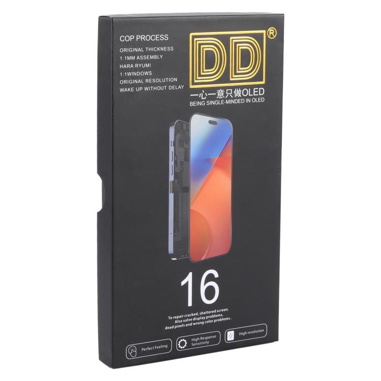 สำหรับ iPhone 16 DD หน้าจอ OLED แบบอ่อน ถอด IC ออก ต้องได้รับการซ่อมแซมจากผู้เชี่ยวชาญ, For iPhone 16 DD(Soft OLED)