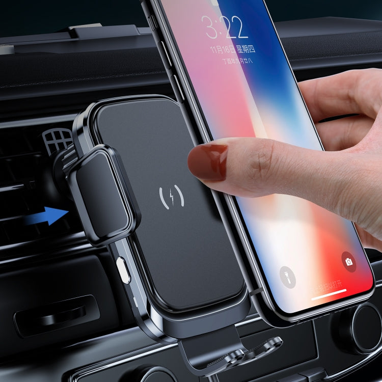 X7 รถชาร์จไร้สายโทรศัพท์มือถือที่วางยึดแรงโน้มถ่วงตัวยึดถ้วยดูด, Suction Cup Bracket