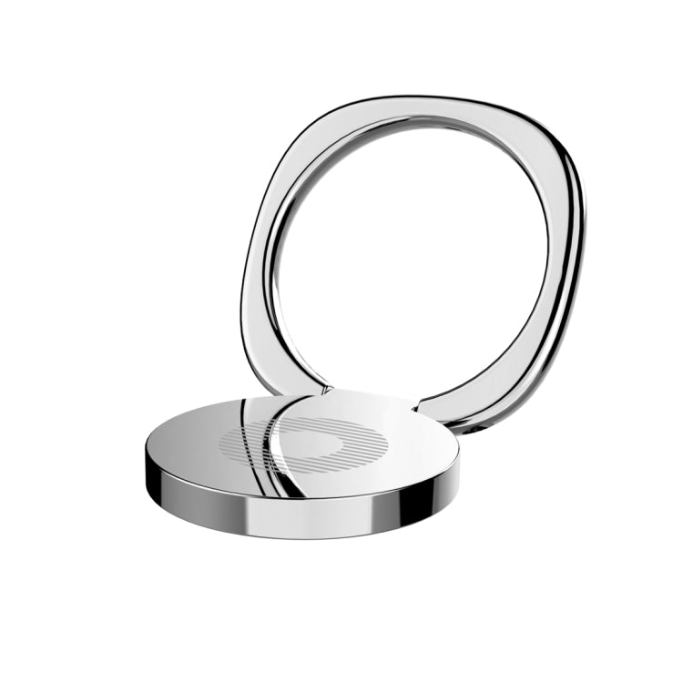 Baseus Universal 360 องศา Rotatable Privity ขายึดแหวนโลหะสำหรับ iPhone, Samsung, HTC, LG, Huawei, Xiaomi, vivo, OPPO, โทรศัพท์มือถือหรือแท็บเล็ต Meizu, แผ่นเหล็กในตัว, รองรับแม่เหล็ก