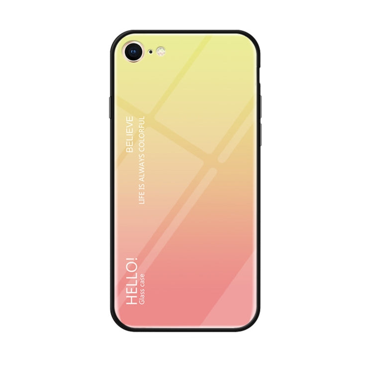 เคสกระจกสีไล่โทนสีสำหรับ iPhone 8 และ 7, iPhone 8 & 7
