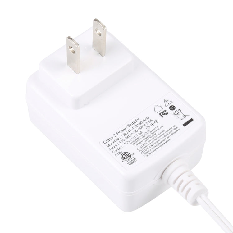 เครื่องชาร์จอินเทอร์เฟซ DC 12V 2.5 มม. ข้อมูลจำเพาะ: ปลั๊ก US, 2.5mm Interface DC charger(US Plug)