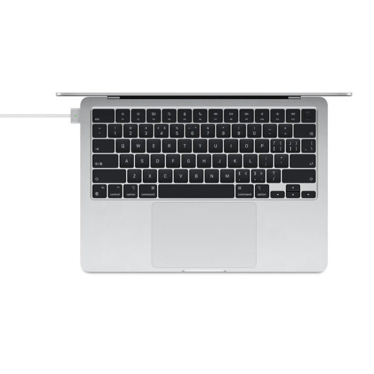 USB-C / Type-C เป็น Magsafe 3 สายเคเบิลข้อมูลการชาร์จอย่างรวดเร็วแบบถัก ความยาว: 2 ม, Blue, White