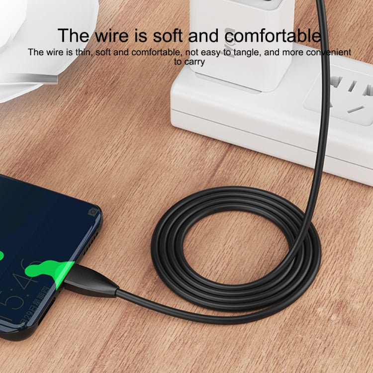 IVON CA87 สายเคเบิลข้อมูลชาร์จเร็ว USB ถึง 8 Pin TPE ความยาวสายเคเบิล: 1 ม, 8 Pin