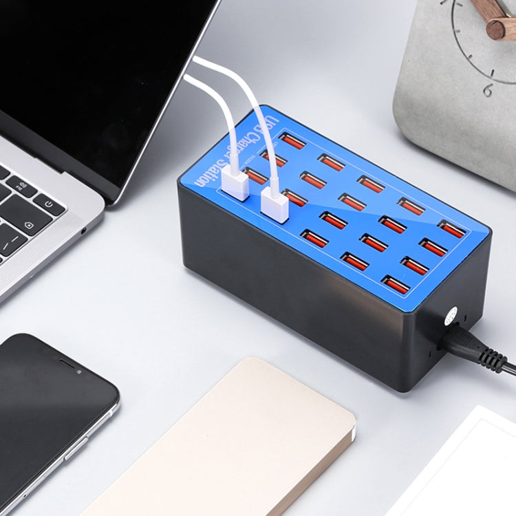 สถานีชาร์จ USB อัจฉริยะมัลติฟังก์ชั่น 100W 20 In 1, A5+
