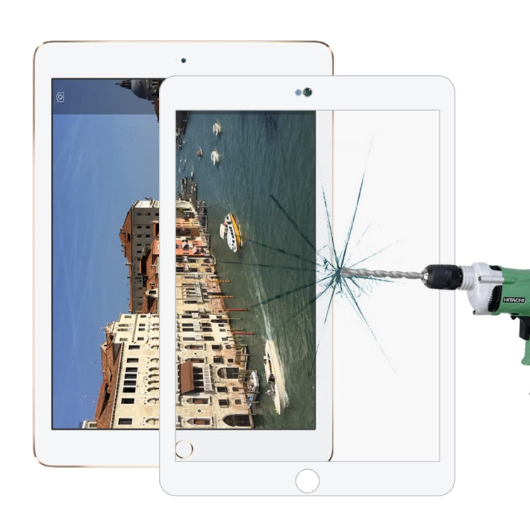 ฟิล์มกระจกนิรภัยป้องกันการระเบิด 9H 10D สำหรับ iPad 5 และ 6 9.7 นิ้ว
