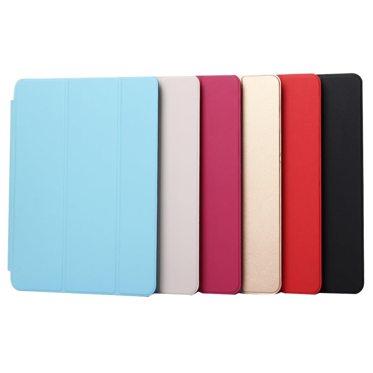 ซองหนังสีทึบพลิกแนวนอนสำหรับ iPad Pro 12.9 นิ้ว (2018) พร้อมตัวยึดสามพับและฟังก์ชั่นปลุก / นอนหลับ, For iPad Pro 12.9 inch (2018)
