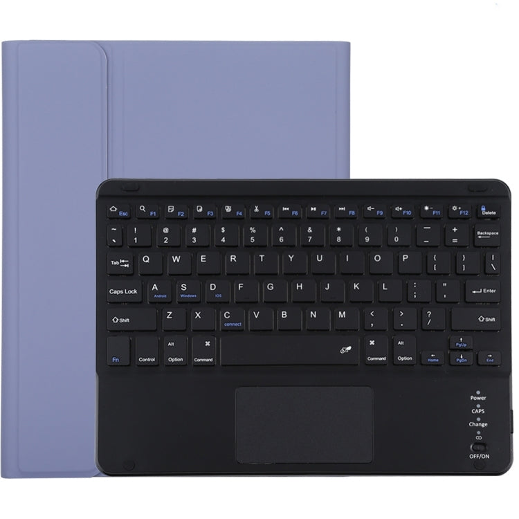 TG97BC แป้นพิมพ์ Bluetooth สีดำแบบถอดได้ + เคสแท็บเล็ตหนังไมโครไฟเบอร์สำหรับ iPad 9.7 นิ้ว พร้อมทัชแพดและช่องเสียบปากกาและที่วาง, TG97BC
