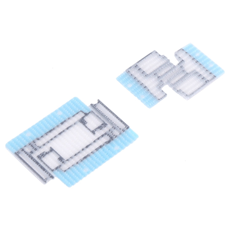 10 ชุดเมนบอร์ด FPC Connector ฟองน้ำแผ่นโฟมสำหรับ iPhone XR, For iPhone XR