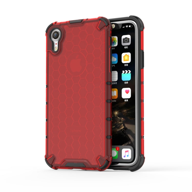 สำหรับ iPhone XR กันกระแทกรังผึ้ง PC + เคสป้องกัน TPU, For iPhone XR