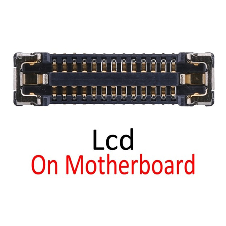 จอแสดงผล LCD FPC Connector บนเมนบอร์ดสำหรับ iPhone XR, For iPhone XR