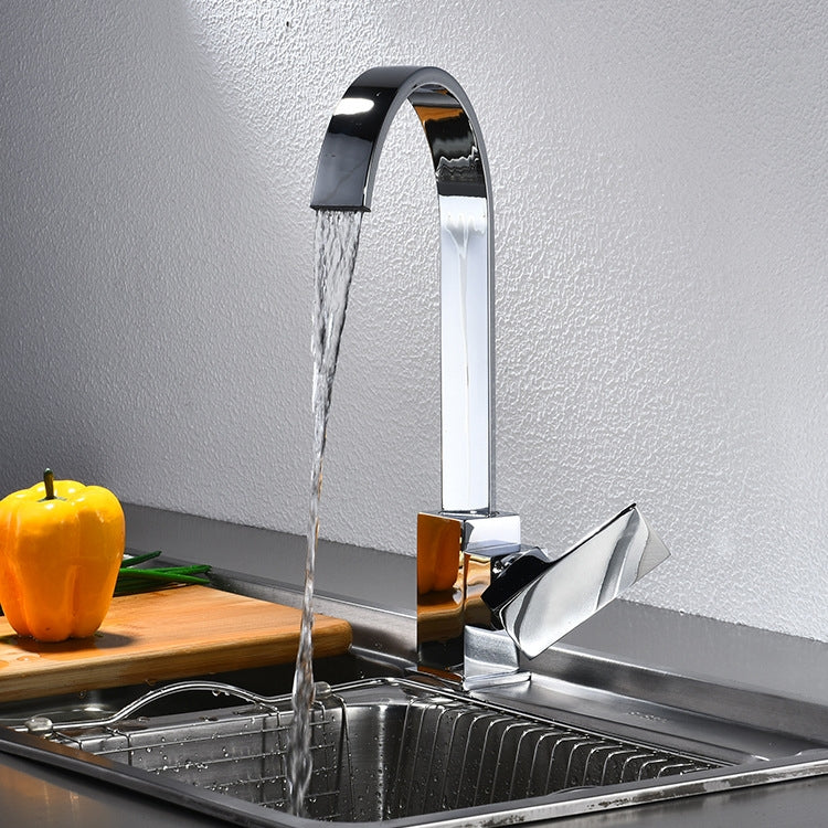 ก๊อกน้ำแบบหมุนได้อ่างล้างจานน้ำเย็นและน้ำร้อนปลั๊ก CN, Rotatable Faucet
