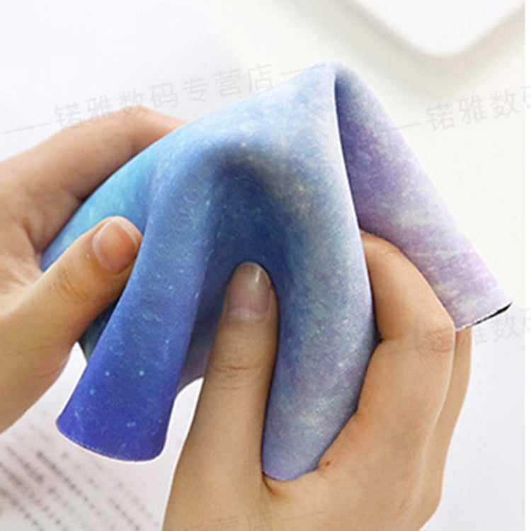 แผ่นรองเมาส์ทรงกลมลายปรอทสีรุ้ง เส้นผ่านศูนย์กลาง 22ซม, Rainbow Color Mercury