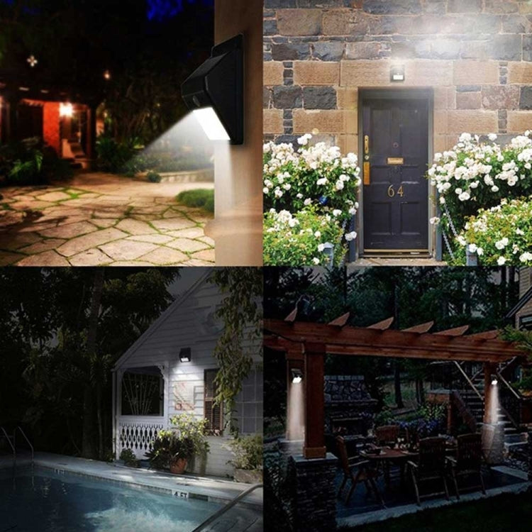 ไฟ LED 20 ดวงสำหรับลานบ้าน / สวน / บ้าน / ถนนรถแล่น / บันได / ผนังด้านนอก, 20 LEDs White Light