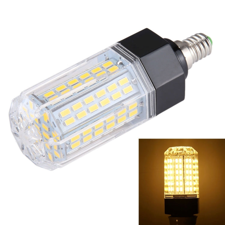 หลอดประหยัดไฟ SMD 5730 AC 110-265V, E14 112 LEDs White Light, E14 112 LEDs Warm White