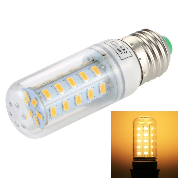 E27 36 LEDs 4W SMD 5730 หลอดประหยัดไฟ LED Corn Light, AC 110-220V, 4W 36LEDs, 3W 36LEDs