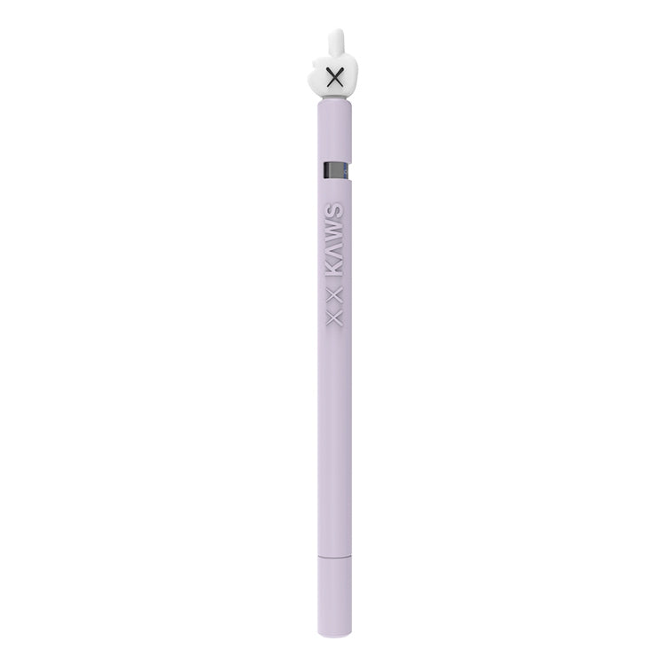 LOVE MEI สำหรับ Apple ดินสอ 1 นิ้วกลางรูปร่างปากกาสไตลัสซิลิโคนป้องกันเคส, For Apple Pencil 1