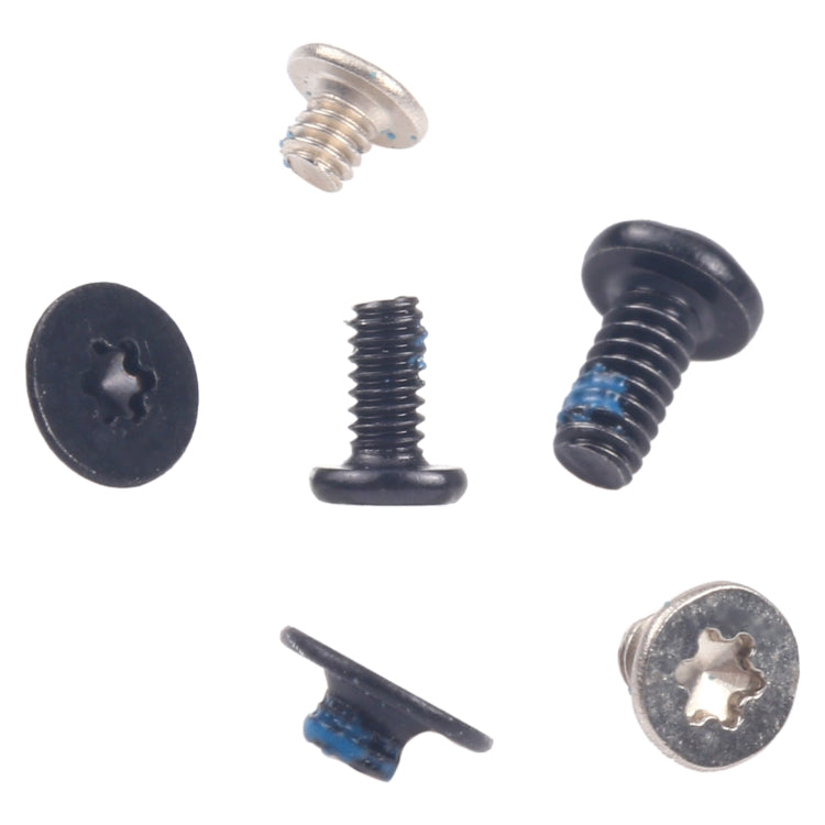 8 in 1 LCD Flex Cable Screws ชุดสำหรับ MacBook A1706 / A1708 / A1989 / A2159 / A2289 / A2251, Flex Cable