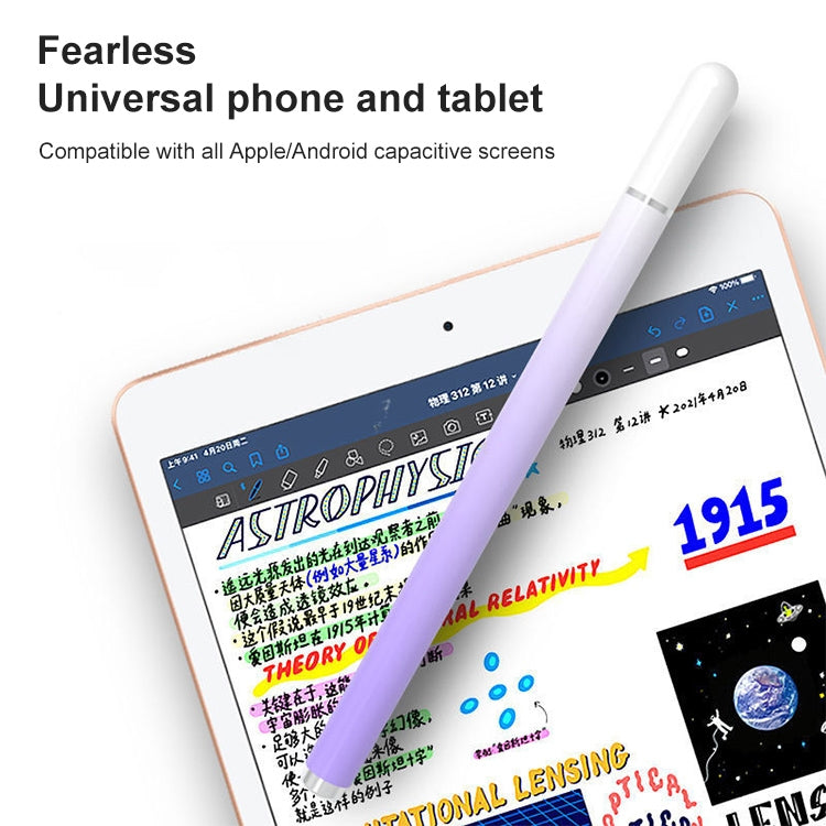 ปากกาสไตลัสแบบ Capacitive Universal Nano Disc Nib พร้อมฝาแม่เหล็กและหัวปากกาสำรอง