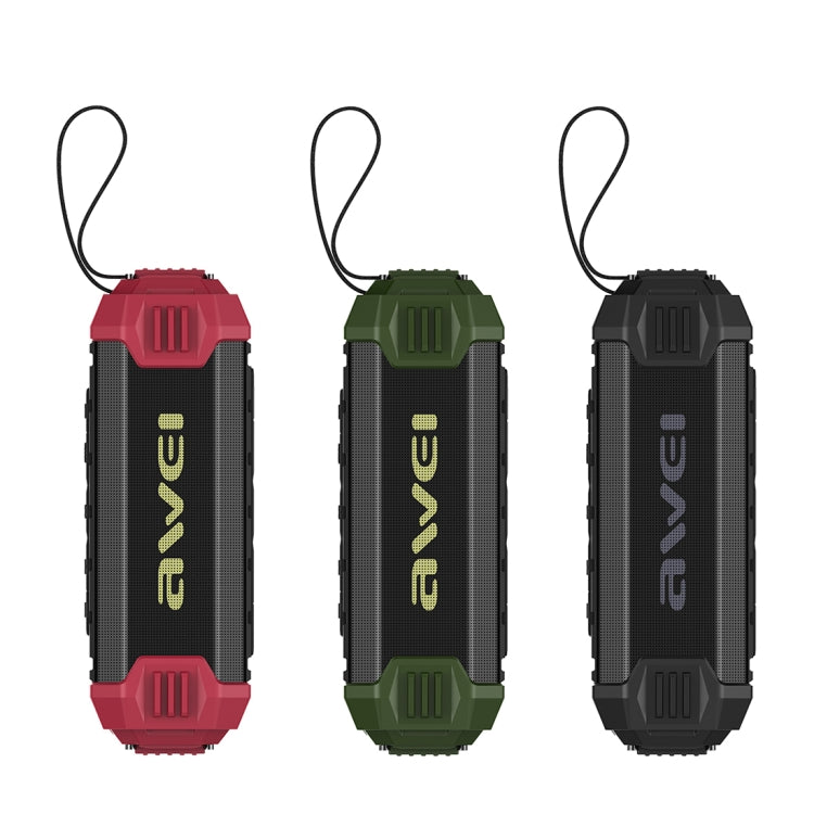 awei Y280 IPX4 ลำโพงบลูทูธ Power Bank พร้อมเบสที่เพิ่มขึ้น, ไมโครโฟนในตัว, รองรับ FM / USB / TF Card / AUX, Y280
