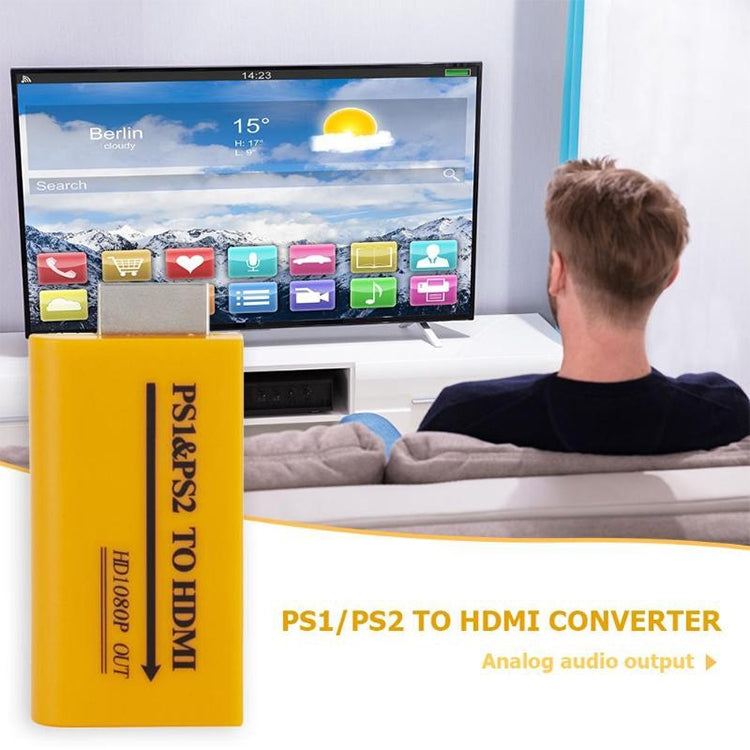 PS1/PS2 เป็น HDMI HD 1080P ออก
