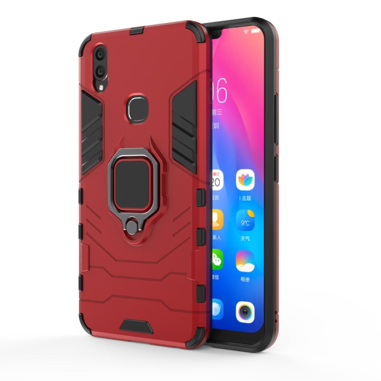 เคสกันกระแทก PC + TPU สำหรับ Vivo V9 พร้อมที่ใส่แหวนแม่เหล็ก, For Vivo V9