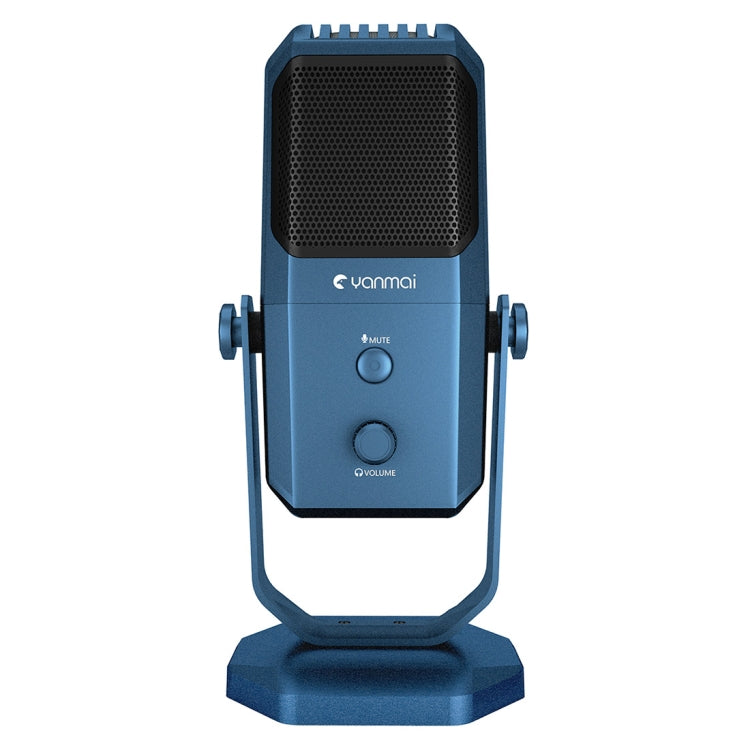 Yanmai SF-900 มัลติฟังก์ชั่นสี่ทิศทางสตูดิโอบันทึกคอนเดนเซอร์ไมโครโฟนพร้อมขาตั้งตั้งโต๊ะ