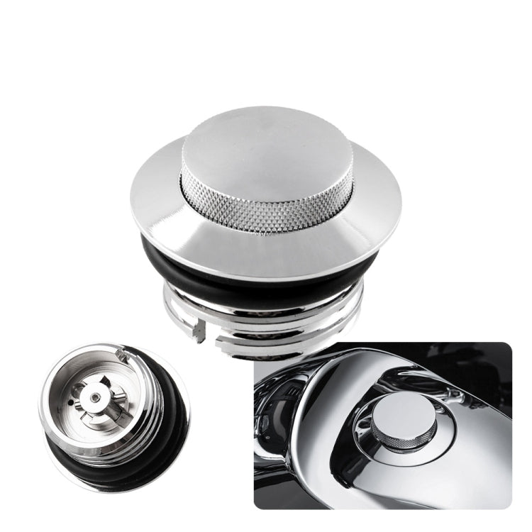 รถจักรยานยนต์ Flush Pop-up Gas Cap พร้อม O-ring สำหรับ Harley Davidson