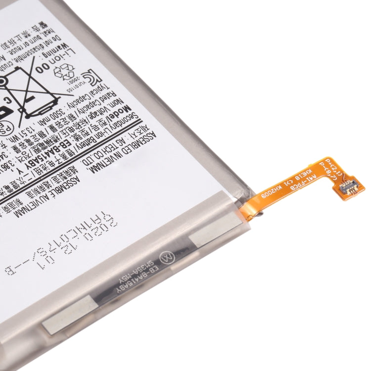 ต้นฉบับ 3500mAh EB-BA415ABYY สำหรับ Samsung Galaxy A41 SM-A415 เปลี่ยนแบตเตอรี่ Li-Ion, For Samsung Galaxy A41