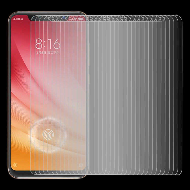 100 ชิ้น 0.26 มิลลิเมตร 9H 2.5D ฟิล์มกระจกนิรภัยป้องกันการระเบิดสำหรับ Xiaomi Mi 8 Pro, Xiaomi Mi 8 Pro (100 PCS)
