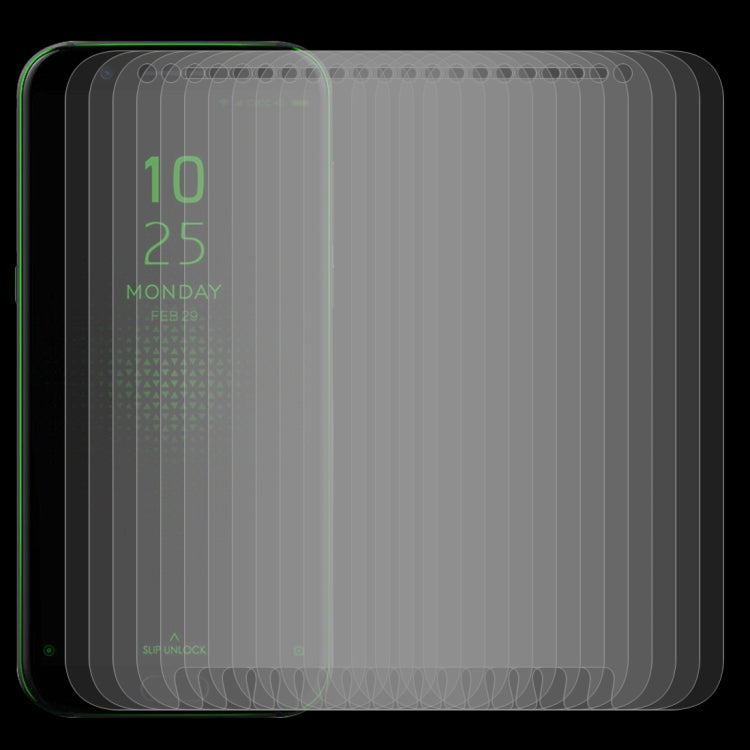 50 ชิ้น 0.26mm 9H 2.5D ฟิล์มกระจกนิรภัยสำหรับ Xiaomi Black Shark, For Black Shark