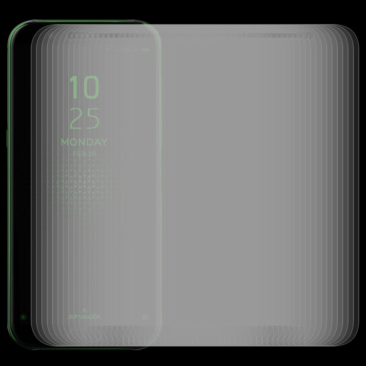 100 ชิ้น 0.26 มิลลิเมตร 9H 2.5D ฟิล์มกระจกนิรภัยสำหรับ Xiaomi ฉลามดำ, For Black Shark