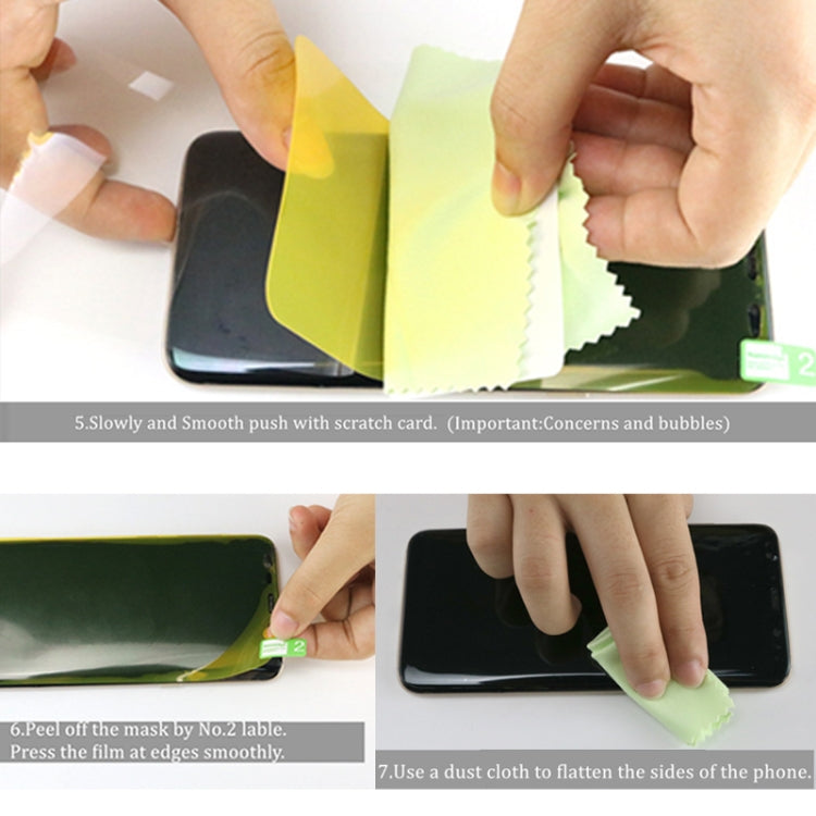 25 ชิ้นสำหรับ Galaxy Note 10 Soft TPU ครอบคลุมเต็มตัวป้องกันหน้าจอด้านหน้า, For Galaxy Note 10(25 PCS)
