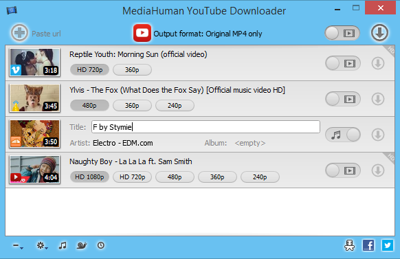 MediaHuman YouTube Downloader 3.9 Final Full Version