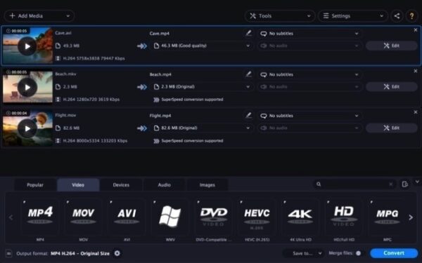 Movavi Video Converter 2022 Premium Full Version Lifetime MacOS