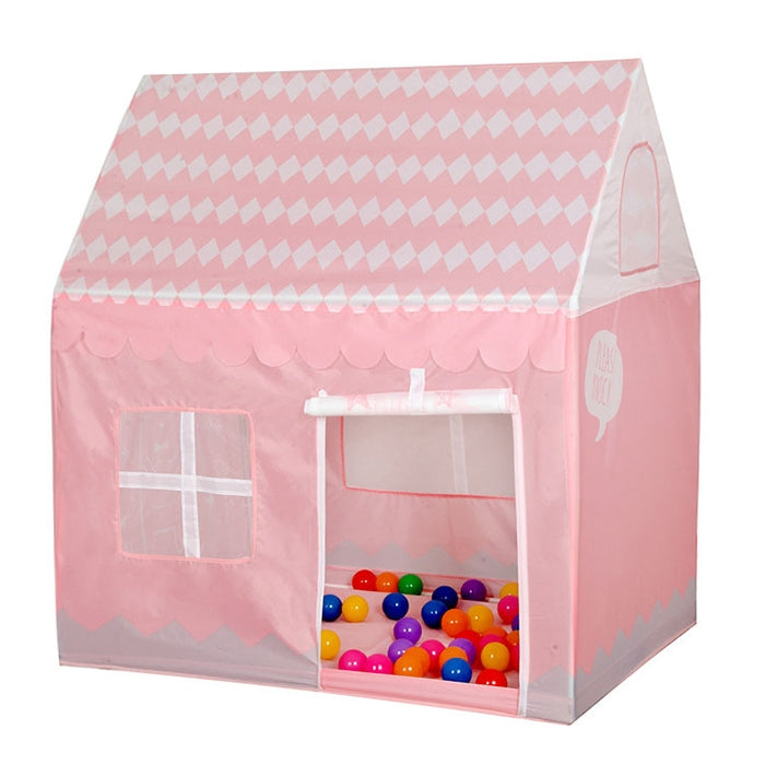 ครัวเรือนเด็กพิมพ์เล่นเต็นท์บ้านเกมขนาดเล็ก, (Black White), (Pink), (Green), (Light Pink)