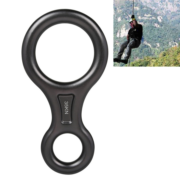 อุปกรณ์ปีนเขากู้ภัยรูปที่ 8 Descender Rappelling Gear Belay Device (สีดำ), TP8601P (Silver), TP8601P (Red), TP8601P (Blue), TP8601P (Gold), TP8601P (Orange), TP8601P (Dark Gray)