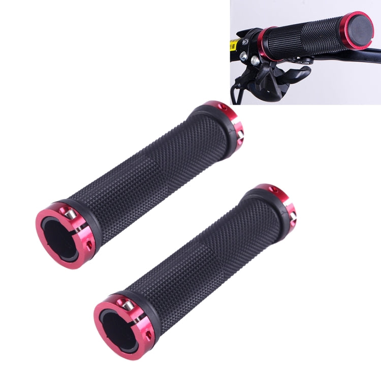 OQSPORT 2 ชิ้นมือจับจักรยานล็อคทวิภาคีตรงบาร์เรล MTB จักรยานกันลื่นมือจับมือจับ, 801