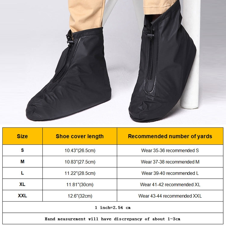 แฟชั่น PVC Non-SLIP กันน้ำหนารองเท้าขนาด: XL, Size: XL