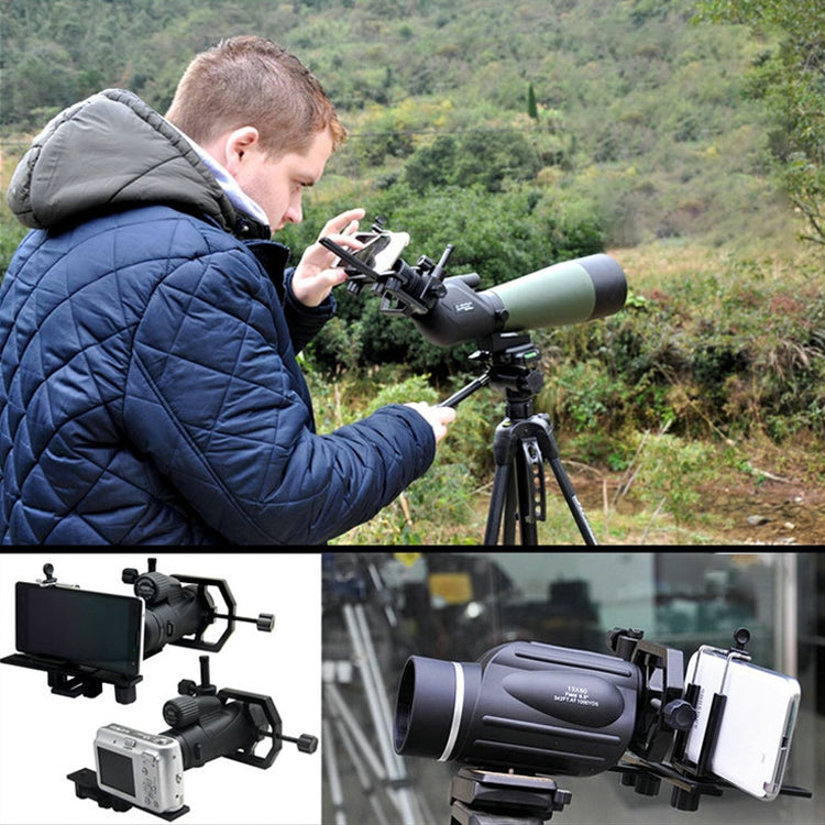 ขาตั้งถ่ายภาพกล้องโทรทรรศน์ Datyson 5P0010L แบบมาตรฐาน + ที่วางโทรศัพท์ 2 อัน, Standard + 2 Phone Holder