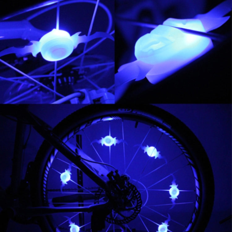 ล้อจักรยาน 2 ชิ้น Willow Spoke Lights ตกแต่งไฟ LED สีสันสดใส Night Riding Light