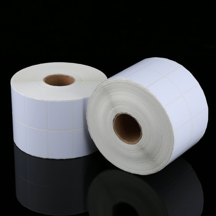 สติกเกอร์กระดาษเครื่องพิมพ์ฉลากคาร์บอนริบบอน ขนาด: 30มม. x 40มม. (5000 ป้าย), 30x40mm