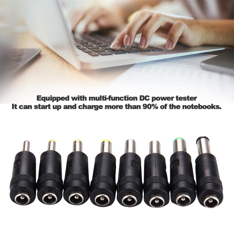 5.5x2.1 มม. หญิงถึงชายหลายอินเทอร์เฟซ 8 in 1 Power Adapters ชุดสำหรับ HP / Sony / Acer / ASUS / DELL แล็ปท็อปโน้ตบุ๊ค, 8 in 1 Power Adapters
