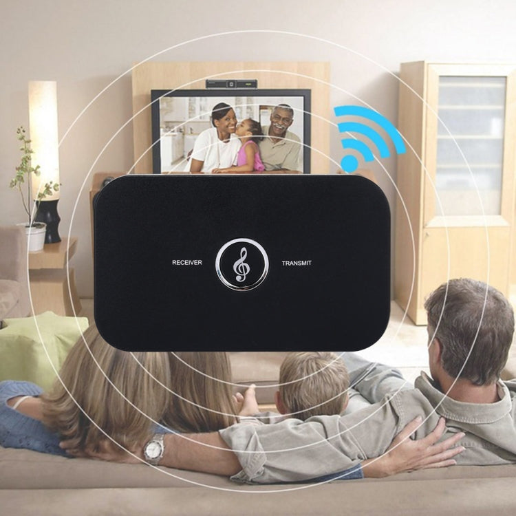 2 in1 B6 HIFI Bluetooth Audio Transmitter Receiver อะแดปเตอร์เครื่องเล่นเสียงแบบพกพา, B6