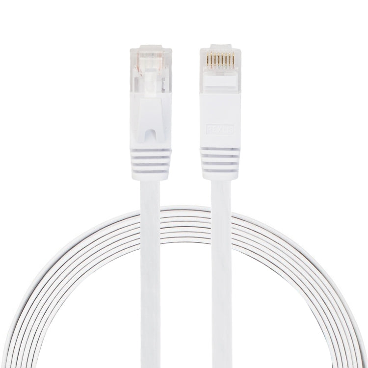 สาย LAN เครือข่ายอีเธอร์เน็ตแบบแบน CAT6 บางเฉียบยาว 2 ม., สายแพทช์ RJ45, Length: 2m